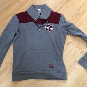 U Mass quarter zip
